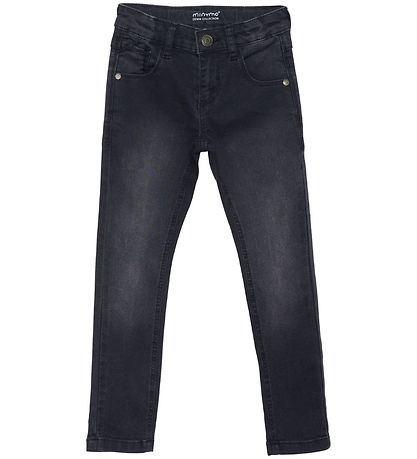 Minymo Gallabuxur - Slim Fit - Grey Black