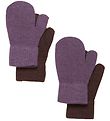CeLaVi Mittens - Wool/Nylon - 2-Pack - Moonscape