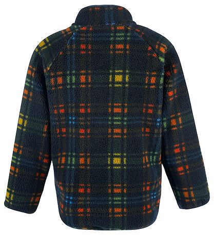 Color Kids Fleece Jacket - Total Eclipse w. Pattern
