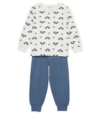 CeLaVi Pyjama Set - Blue Fushion w. Police cars