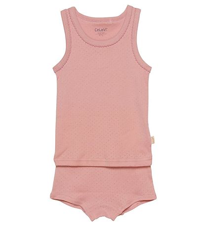 CeLaVi Underwear - Set - Misty Rose