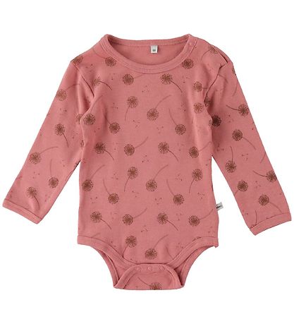 Pippi Baby Bodys L/æ - 4er-Pack - Dusty Rose