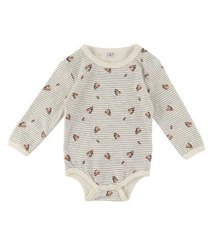 Pippi Baby Romper L/æ - 4-pack - Deep Lichen Green