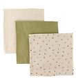 Pippi Muslin Cloths - 3-Pack - 70x70 cm - Woodsmoke