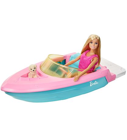 Barbie Doll set - With Speed-Boat
