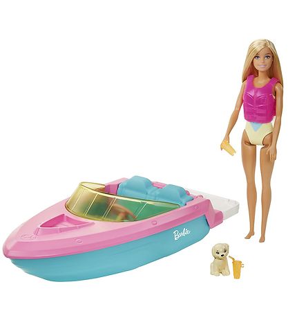 Barbie Doll set - With Speed-Boat