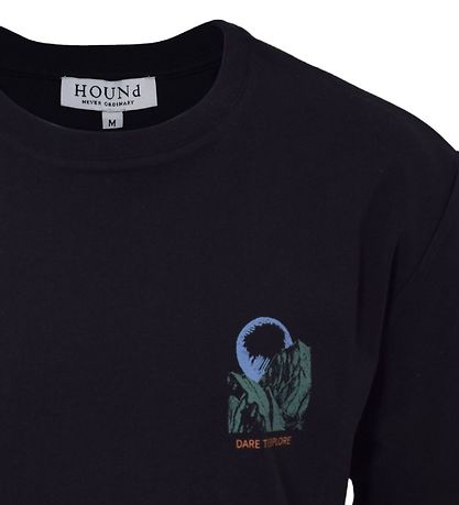 Hound T-shirt - Tee - Black