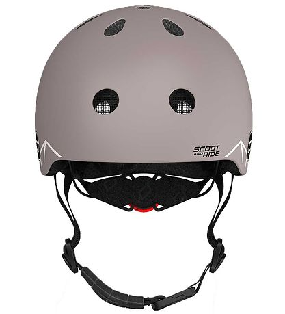 Scoot and Ride Fietshelm - Brown regels