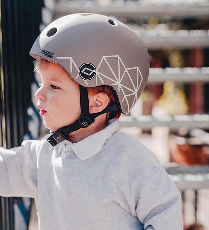 Scoot and Ride Fietshelm - Brown regels