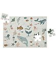 Liewood Jigsaw Puzzle - 35 Bricks - Jimmie - Sea Creatures