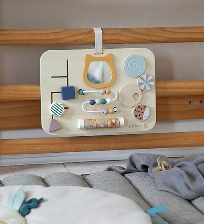 Sebra Activity Toy - Activity Panel - Wood - Woodland