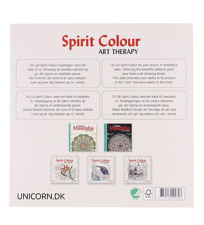 Mandala Fargeleggingsbok - Ånd Colour - Bind 1