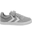Hummel Skór - Slimmer Stadil Leather Low Jr. - Alloy