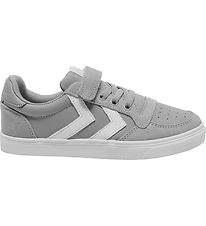 Hummel Skór - Slimmer Stadil Leather Low Jr. - Alloy