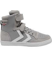Hummel Stígvél - Slimmer Stadil Leather High Jr. - Alloy