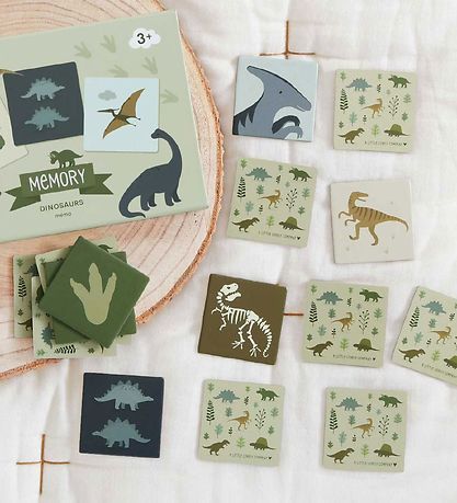 A Little Lovely Company Memoryspel - 30 Delar - Dinosaur