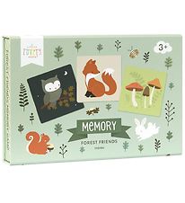 A Little Lovely Company Memory Spel - 30 Bakstenen - Bos Friends