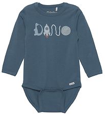 Minymo Romper l/s - Real Teal
