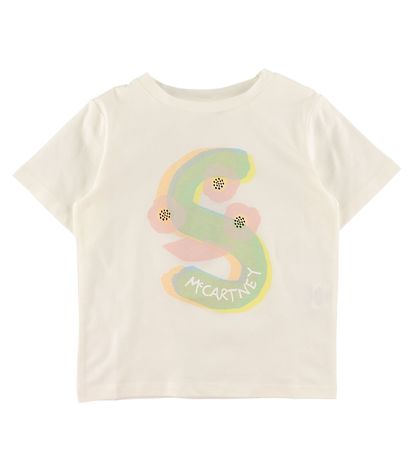 Stella McCartney Kids 티셔츠 - 흰색 포함 프린트