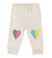 Stella McCartney Kids Joggingbroek - Wit m. Harten