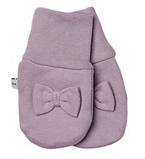 Racing Kids Wanten - Dusty Lavender m. Vlinderdas