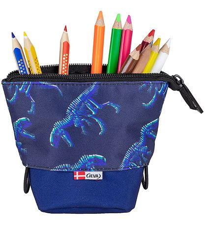 Jeva Pencil Case - Snap - Dinosaur