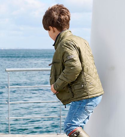 Ver de Terre Steppjacke - Dark Moos