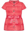 Ver de Terre Down Vest w. Belt - Flamingo