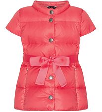 Ver de Terre Down Vest w. Belt - Flamingo