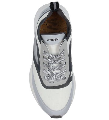 Woden Shoes - Stelle Transparent - Sea Fog Grey