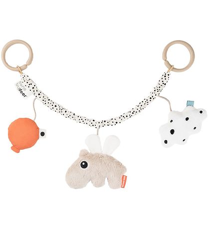 Done by Deer Clip Toy - Happy Clouds - Sand