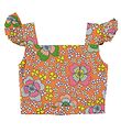 Stella McCartney Kids Toppi - Rajattu - Oranssi, Kukat