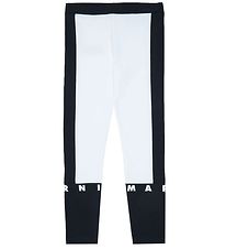 Marni Leggings - Wit m. Zwart