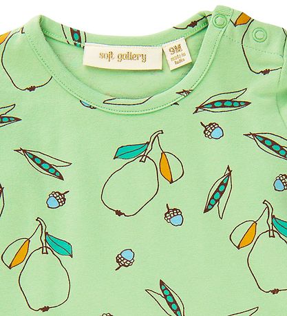 Soft Gallery Bodysuit L/Æ - SgGalileo - Pear - Quiet Green
