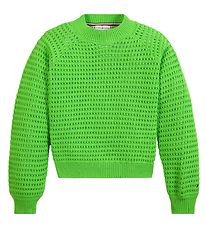 Tommy Hilfiger Blouse - Gebreid - Haak - Spring Limoen