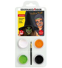 Eberhard Faber Schmink - 4 Kleuren - Pompoen/heks