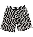 Shorts en Molleton Versace - Gris Chiné/Noir