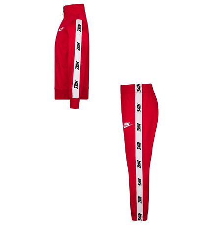 Nike Tracksuit - Cardigan/Trousers - Red