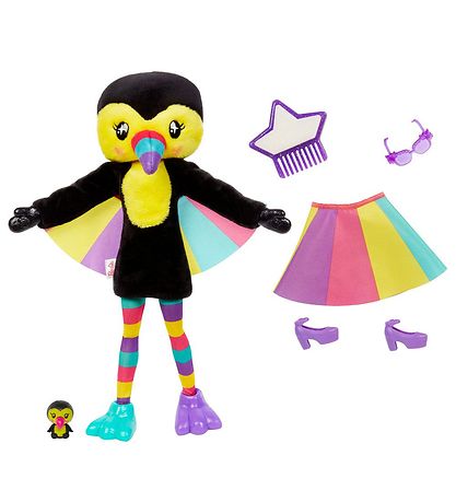 Barbie Doll - Cutie Reveal - Jungle - Toucan