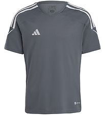 adidas Performance T-Shirt - TIRO 23 JSY Y - Grijs/Wit