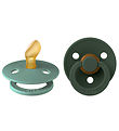 BIBS Colour Pacifiers - 2-Pack - Size 1 - Anatomical - Sage/Hunt