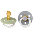 BIBS Colour Glowing Pacifiers - 2-Pack - Size 1 - Symmetrical - 