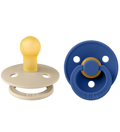 Colour Tétine BIBS - 2 Pack - Taille 1 - Tour - Vanilla/Bleuet