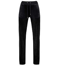 Juicy Couture Velours Broek - Jet Black