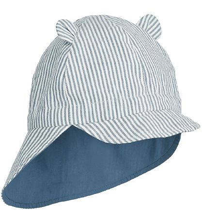 Liewood Schirmmütze - Gorm Reversibel - Blue Wave/Creme De La Cr