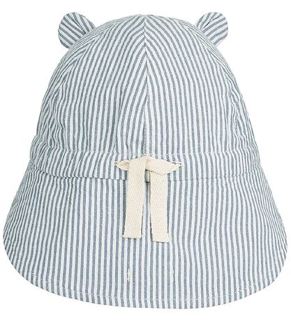 Liewood Schirmmütze - Gorm Reversibel - Blue Wave/Creme De La Cr