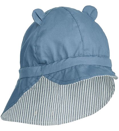 Liewood Schirmmütze - Gorm Reversibel - Blue Wave/Creme De La Cr