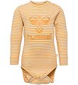 Hummel Bodysuit æ/s - hmlMulle - Butterscotch