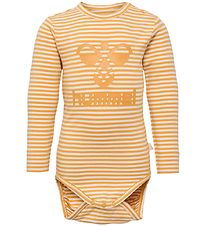 Hummel Bodysuit æ/s - hmlMulle - Butterscotch