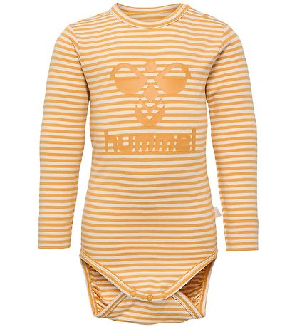 Hummel Bodysuit æ/s - hmlMulle - Butterscotch